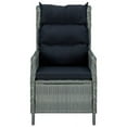 thumbnail image 1 of vidaXL 7 Piece Outdoor Dining Set with Cushions Poly Rattan Light Grey, 1 of 4