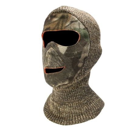 - QuietWear Reversible Camo Facemask, Adventure Grey