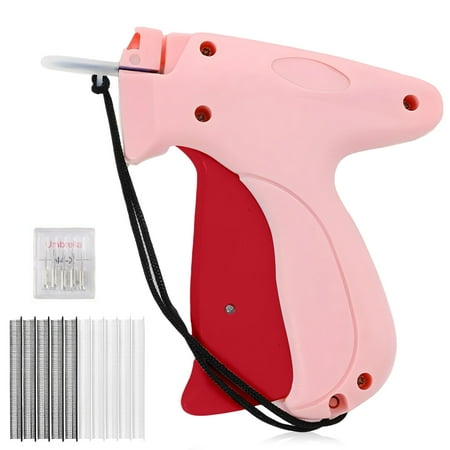 Fine Stitch Gun Stitchy Quick Clothing Fixer for Clothes Micro Tagging Gun for Clothing with 5 Fine Needles & 1000 Pcs Fasteners Mini Speedy Sticky Sewing Gun Hemming Tool-