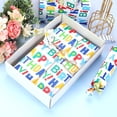 thumbnail image 5 of 100 Sheets Happy Birthday Tissue Paper, 20x14in Colorful Happy Birthday Lettering Festival Gift Wrap Paper for Baby Shower, Birthday Celebration Party Decor Gift Bag Fillers, 5 of 8