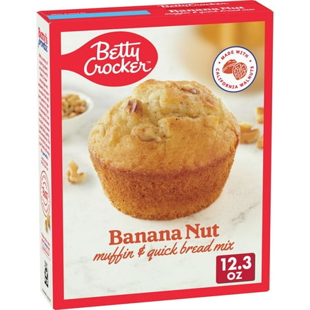 UPC 016000456013 product image for Betty Crocker Banana Nut Muffin and Quick Bread Mix  Made With California Walnut | upcitemdb.com