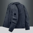 thumbnail image 6 of Men's Casual Loose Fit Tough Style Outerwear Jacket With Multiple Pockets For Spring Autumn Seasons, 6 of 6