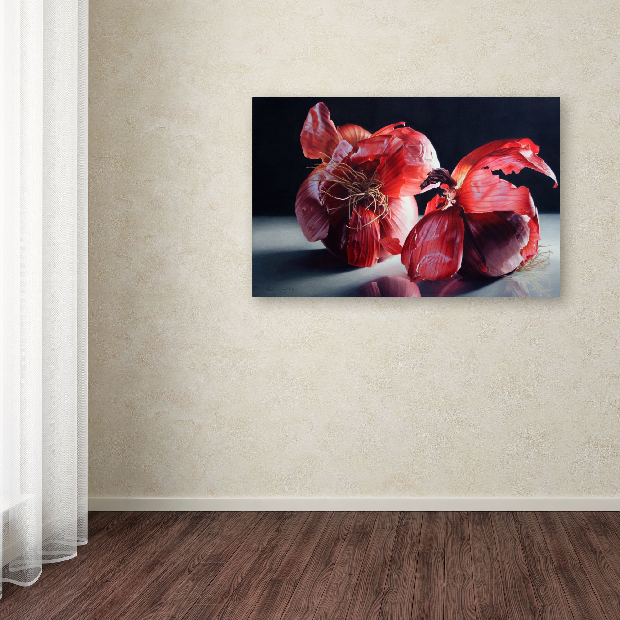 Trademark Fine Art "Beauty So Deep It Makes You Weep" Canvas Art by Cecile Baird