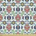 thumbnail image 2 of Ambesonne Traditional Fabric by the Yard Upholstery, Moroccan Tiles, 1 Yard, Multicolor, 2 of 5