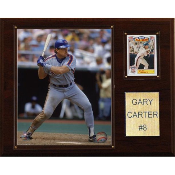 C & I Collectables 1215GCARTER MLB Chary New York Mets Player Plaque