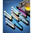 thumbnail image 5 of Mini Serving Tongs, Stainless Steel Small Serving Utensils Ice Tongs Sugar Tongs 4.8", 5 of 9