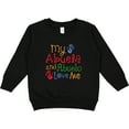 thumbnail image 2 of Inktastic My Abuela and Abuelo Love Me Toddler Sweatshirt, 2 of 4