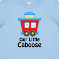 thumbnail image 4 of Inktastic Train Our Little Caboose New Baby Boys or Girls Baby T-Shirt, 4 of 5