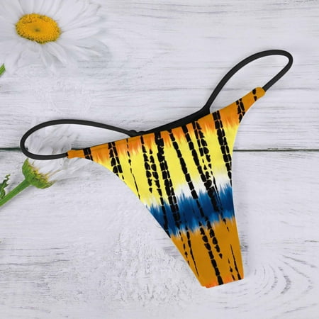 

Cathalem Lace Bikini Womens Underpants Comfort Soft G Tring Panties Womens Basics Underwear Underpants Yellow Medium