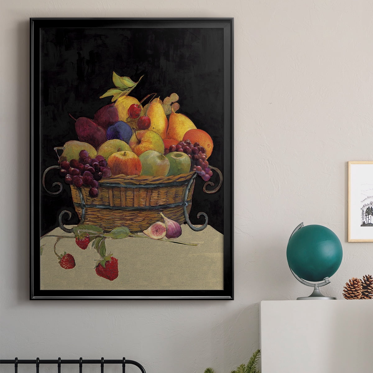 Fruit Basket I Revisit Premium Framed Print - Ready to Hang