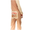 thumbnail image 3 of Boys & Girls Kid's Union Suit Onesie Pajamas HAPPY CAMPER Design On Butt Flap, 3 of 4