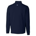 thumbnail image 3 of Men's Cutter & Buck  Navy Los Angeles Chargers Traverse Stretch Quarter-Zip Top, 3 of 3