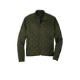 thumbnail image 3 of MERCER+METTLE Unisex Quilted Full-Zip Jacket | Padded Bomber for Men & Women, Water Repellent, Lightweight Insulation - Townsend Green 2XL, 3 of 7