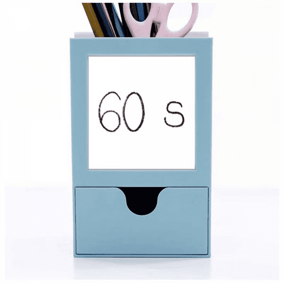 Kowledge 60 Second Art Deco Fashion Desk Supplies Organizer Pen Holder Card
