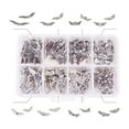 thumbnail image 4 of 60/160pcs Angel Wing Small Hole Bead for Jewelry Making Antique Silver DIY Craft, 4 of 16
