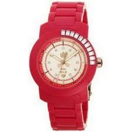 Juicy Couture BFF Hot Pink plastic Watch 1900652