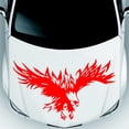 thumbnail image 4 of Car Engine Hood Body Sticker Flying Eagle Tribal Totem Hood Sticker Universal Car Decorative Sticker, 4 of 4