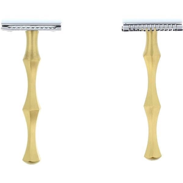 WCS Vintage Collection Razor 47BR, Brass-Open Comb
