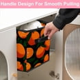 thumbnail image 5 of RATGDN Collapsible Fabric Cube Storage Bin with Double Handles for Living Room Bedroom Office Black - Orange Juice Fruit, 5 of 7