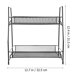 thumbnail image 2 of TABLETREANDS 1Jgo Organizador De Botes De Especias Para Cocina Con Rack Metálico Negro Y Doble Capa, 2 of 6