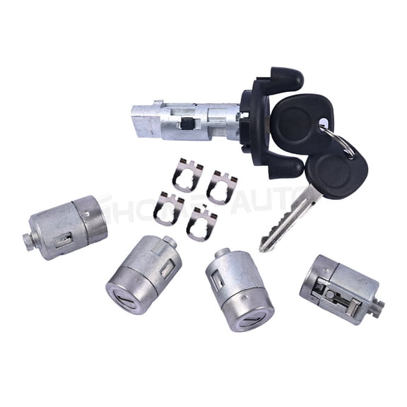 Door Lock Cylinder And Ignition Switch Set For Chevrolet GMC Express Savana 2001-2007