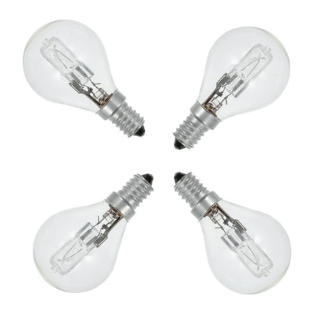 

NICEXMAS 4pcs Useful Oven Lamp Bulb E14 Base Household Lamp Bulb Microwave Light Bulb