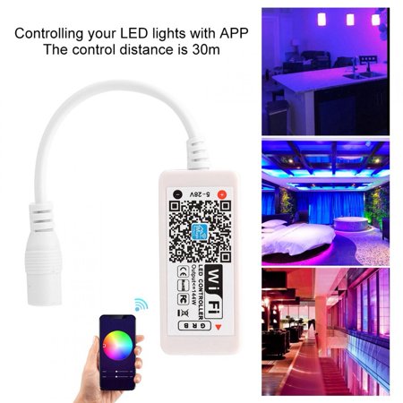 

ACOUTO APP Control WiFi LED Controller Smartphone WiFi LED Controller For Performance Family Home Party Lighting
