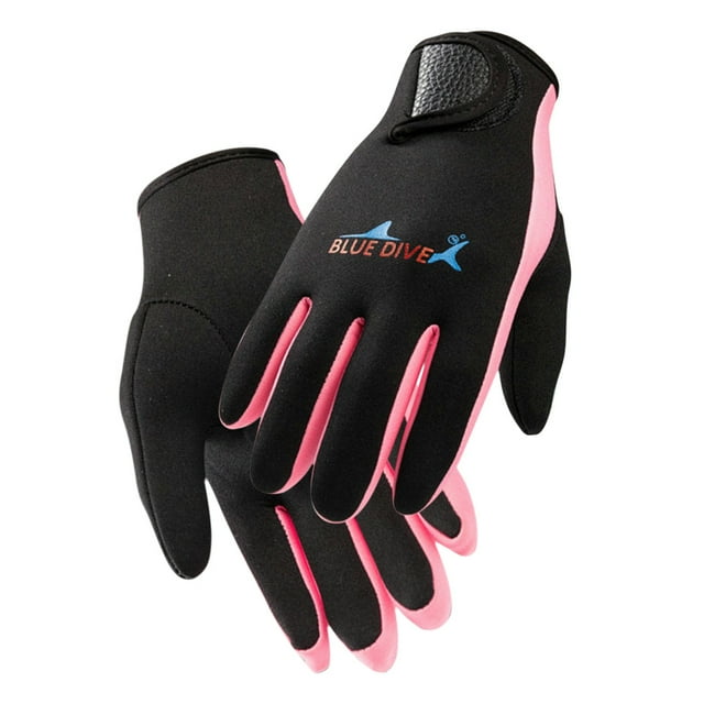 Ndcxsfigh Guantes Buceo Neopreno 1 5 Mm Guantes Subacuáticos para Adultos (Rosa S)