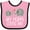 Pink and Black, variant on Inktastic My Poppi Grandpa Loves Me Boys or Girls Baby Bib