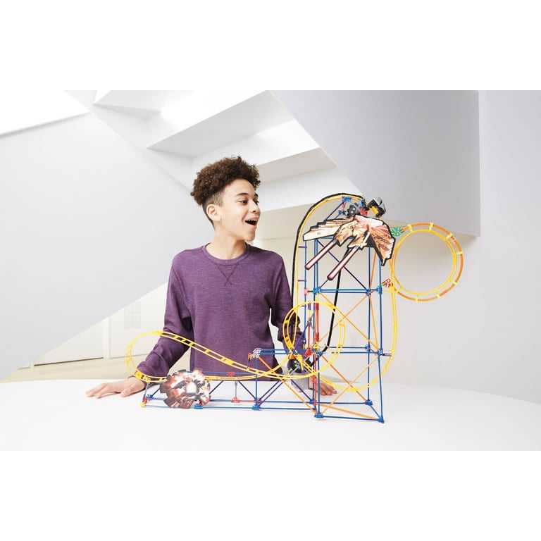 K'NEX Thrill Rides Space Invasion Roller Coaster 438 Piece