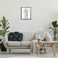 thumbnail image 3 of Stupell Industries Soft Blue & White Flowers Botanical & Floral Painting Gray Floater Framed Art Print Wall Art, 17 x 21, 3 of 10