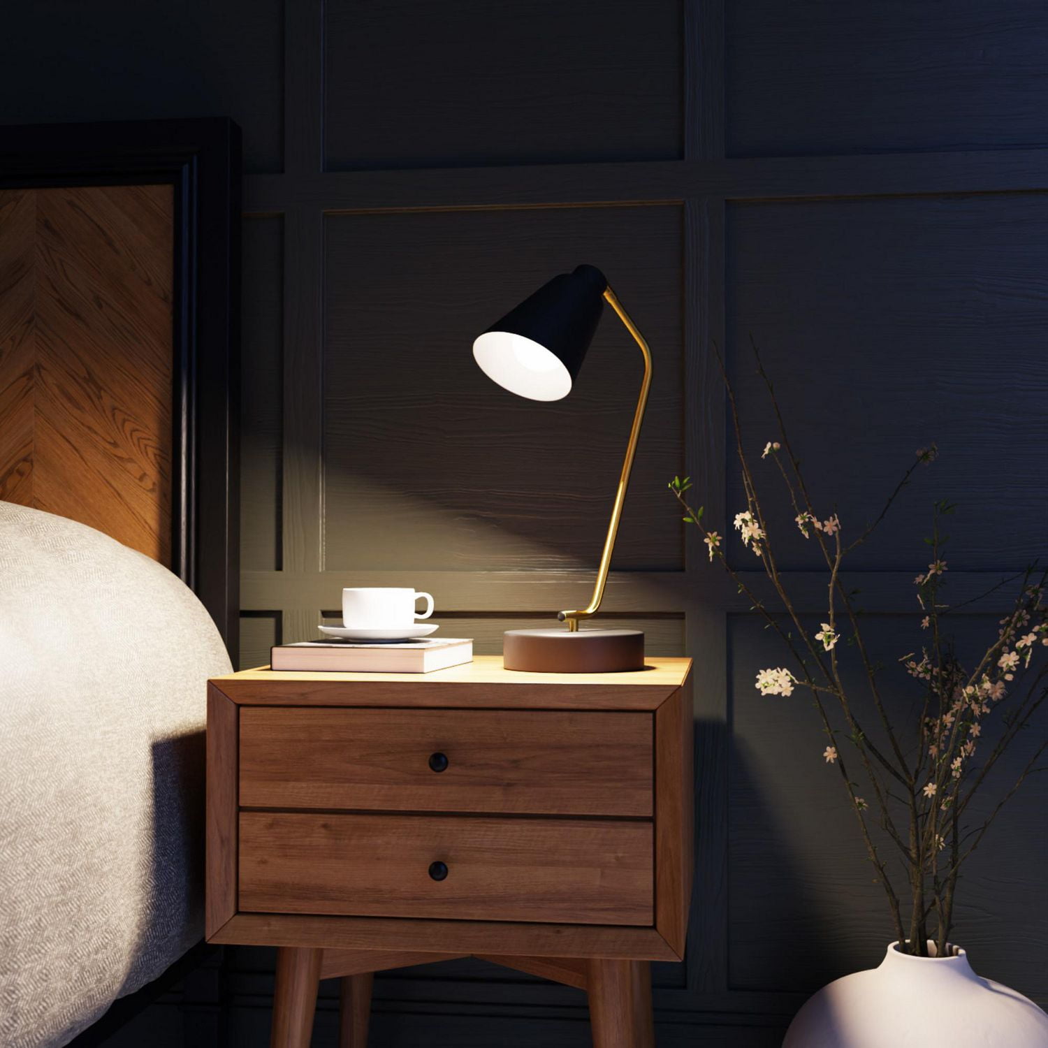 Globe Electric 60W Equivalent Daylight (5000K) A19 Non-Dimmable LED Plastic Light Bulb 4-Pack, E26 Base, 800 Lumens, 30717