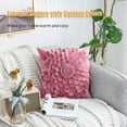 thumbnail image 3 of Amdohai 3D Flower-shaped Pillow Case Soft Cushion Cover Romantic Pillowcase With Hidden, 3 of 7