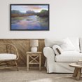 thumbnail image 2 of Stupell Industries Peace And Serenity Landscape Black Framed Floater Canvas Wall Art design by Vicki McMurry, 21 x 31, 2 of 9