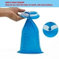 10/50 Pcs Disposable Vomit Bags (Thick), Barf Bags 1000ML Blue, Morning Sickness Bags Hospital