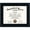 Black, variant on GraduationMall Certificate Documents Diploma Frame Cherry Solid Wood with Intricate Black Rope Detail 8.5 x 11