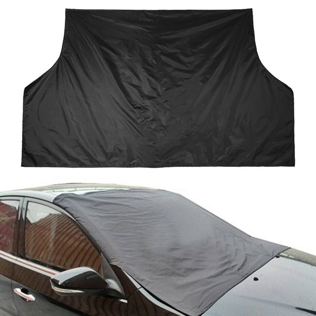 Garosa New Universal Car Windshield Cover Polyester Auto Window Snow Ice Protector Truck SUV, Car Windshield Cover, Car Window Cover