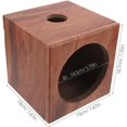 thumbnail image 2 of Generic Wooden Car Audio Box Speaker Enclosure Home Truck Vehicles Subwoofe, 2 of 6