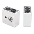 thumbnail image 3 of Colaxi Heater Aluminum Block For Reprap MK8 3D Printer Screw Hole M3 M6, 3 of 7