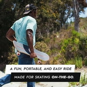 Magneto All-Terrain Cruiser Skateboard - Soft 78A Wheels for Smooth Cruising - Complete Skateboard for Teens & Adults - 31.5 x 8.5, Red