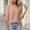 Pink women fall tops a1, variant on Women Fall Winter Round Neck 3/4 Sleeve Ruffle Blouses for Women Casual Basic Pullover Tops Solid Boho Loose Fit Comfy Tee Tunic Shirts Trendy Fashion Work Clothes, Yellow L