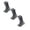 Z-1 Dark Gray, variant on ZNQHFREMen & Women Thick Cushioned Hiking Socks, Outdoor Sports Socks, Lightweight Polyester Socks for Spring Autumn, 1 Pair