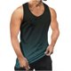 thumbnail image 4 of Camiseta de Cuello Redondo Impresa sin Mangas de la Moda de Verano de los Hombres para el Uso Diario, Elegante Y Cómodo, 4 of 5