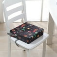thumbnail image 4 of Toddler Booster Seat Chair Booster Seat With Adjustable Belt And Fastening Strap Non Slip Booster Seat Cushion Cute Kid Booster Seat For Dining Table Toddler Kids, 4 of 5