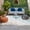 Blue, variant on Ombre Green Pink Outdoor Rug 5x7 Ft, Non Slip Washable Area Rug, Summer Coastal Ocean Sea Beach Wave Patio Rugs Carpet Runner, Large Floor Mat for Indoor/Outdoor Deck Porch Camping