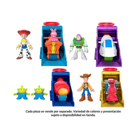 Figuras de Acción Mattel Pixar Lanzador de Impacto Secreto Varios Modelos 1 Pieza