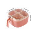 thumbnail image 4 of Caja de condimentos Billuyoard tarro portátil rosa con cucharas, 4 of 6