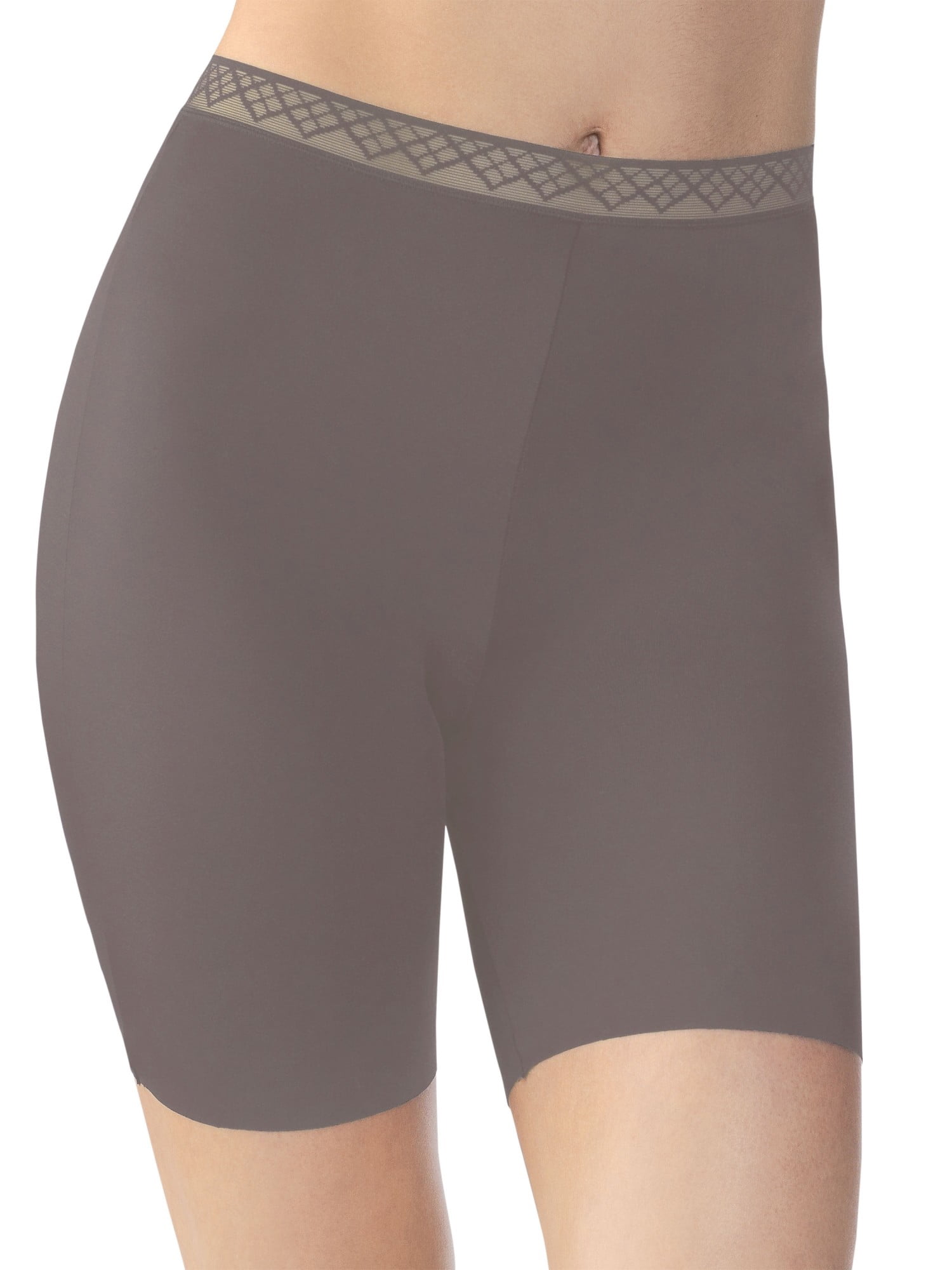 vassarette women's invisibly smooth slip short panty 12385