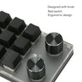 thumbnail image 4 of Clavier Mécanique Macro à une Main, Interrupteur Rouge Portable USB Mini DIY Clavier Programmable avec Bouton, Plug And Play, pour Bureau Gaming, 4 of 8