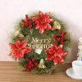 thumbnail image 2 of Deepwonder Christmas Wreaths for Front Door Thanksgiving Day Indoor Outdoor Home Decorative Wreath, 2 of 6